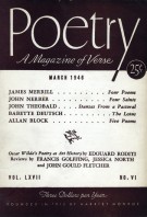 March 1946 Poetry Magazine cover