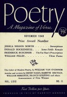 November 1946 Poetry Magazine cover