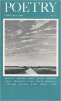 February 1984 Poetry Magazine cover