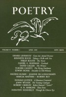 April 1960 Poetry Magazine cover