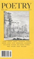 May 1995 Poetry Magazine cover