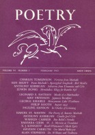 February 1963 Poetry Magazine cover