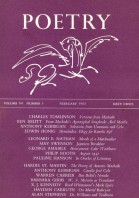 February 1963 Poetry Magazine cover