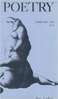 February 1976 Poetry Magazine cover