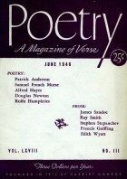 June 1946 Poetry Magazine cover
