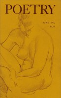 June 1972 Poetry Magazine cover