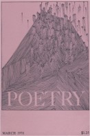 March 1970 Poetry Magazine cover