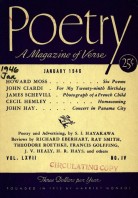 January 1946 Poetry Magazine cover
