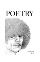 June 1970 Poetry Magazine cover