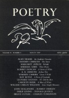March 1959 Poetry Magazine cover