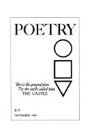 December 1969 Poetry Magazine cover