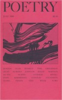 July 1989 Poetry Magazine cover