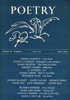 July 1963 Poetry Magazine cover