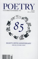 October 1997 Poetry Magazine cover