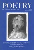 October 2000 Poetry Magazine cover