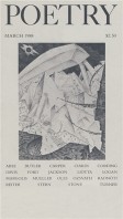 March 1988 Poetry Magazine cover
