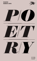 March 2018 Poetry Magazine cover