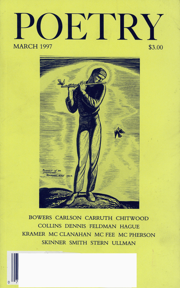 March 1997 Poetry Magazine cover