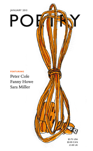 January 2013 Poetry Magazine cover