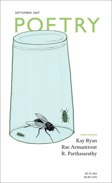 September 2007 Poetry Magazine cover