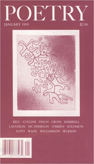 January 1995 Poetry Magazine cover
