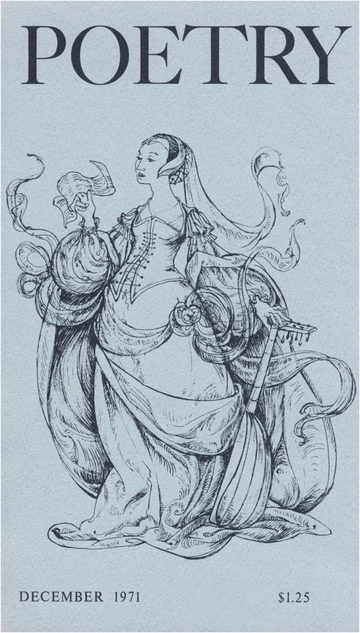 February 1972 Poetry Magazine cover