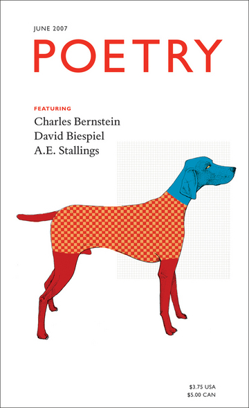 June 2007 Poetry Magazine cover