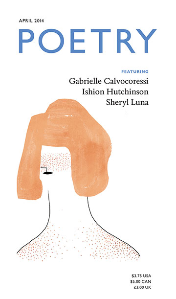 April 2014 Poetry Magazine cover