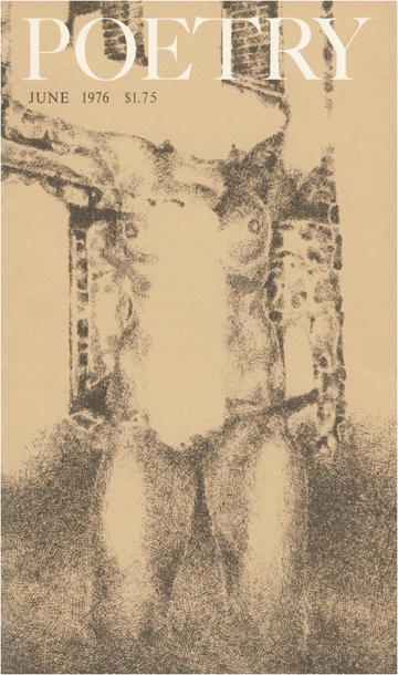 June 1976 Poetry Magazine cover