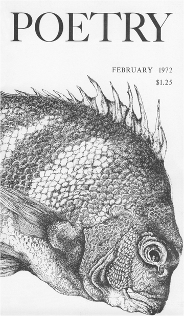 December 1971 Poetry Magazine cover