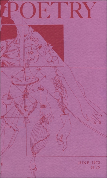 June 1973 Poetry Magazine cover