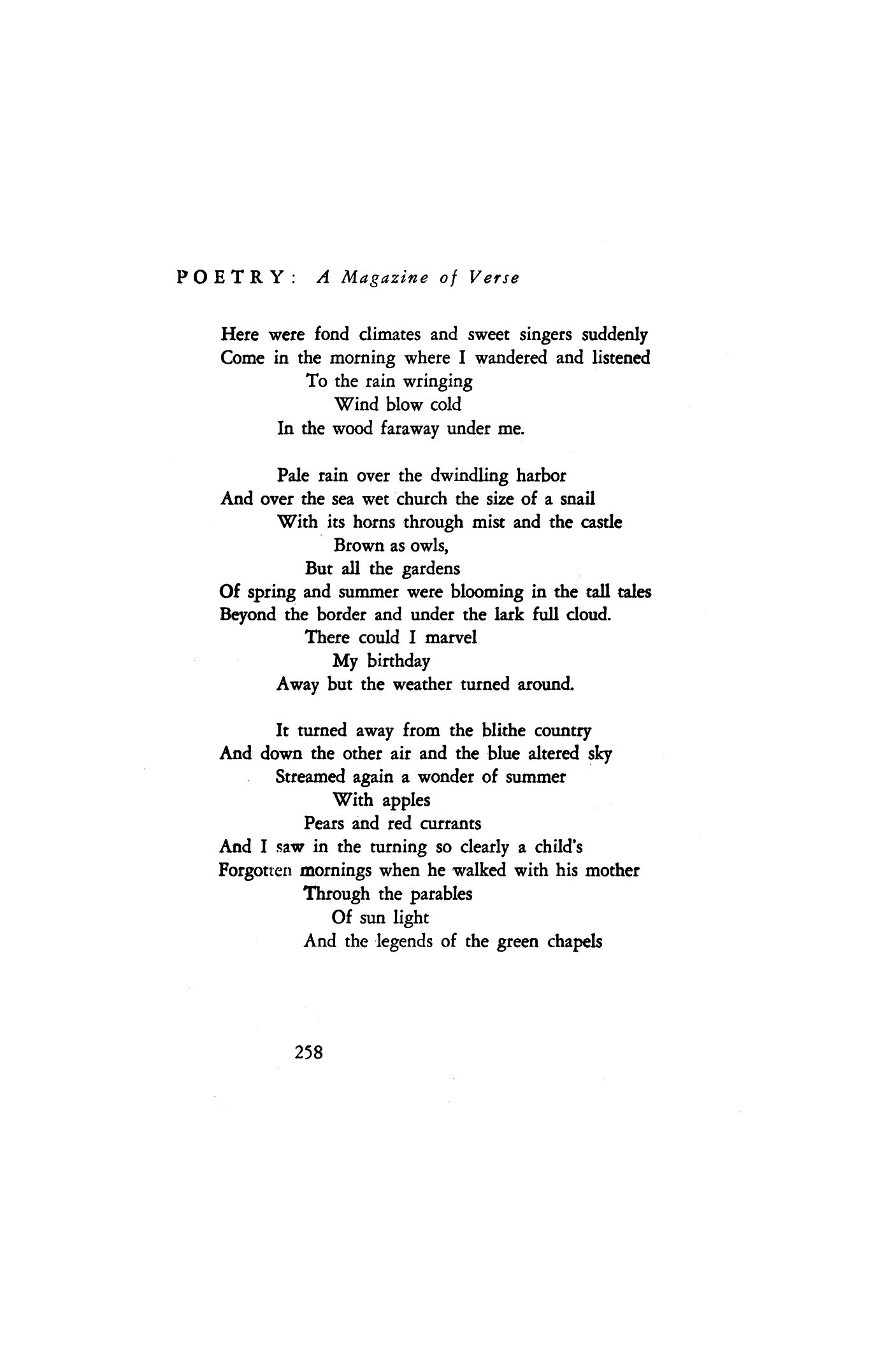 From the archive: dylan thomas by the editors From the Archive: Dylan Thomas by The Editors | Poetry Foundation