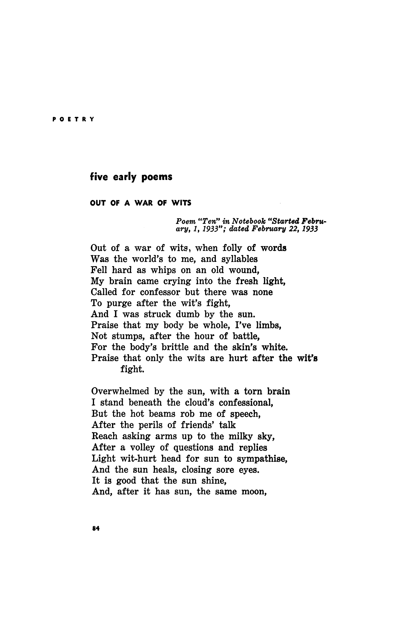 From the Archive: Dylan Thomas by The Editors | Poetry Foundation