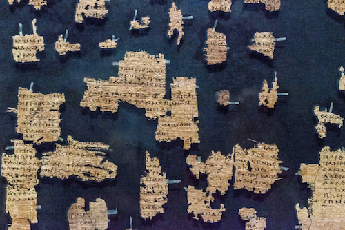 Sappho papyrus fragments