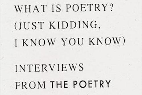 Reviewing What Is Poetry Just Kidding I Know Poetry Foundation