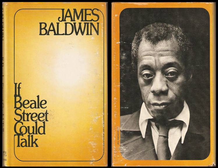 James Baldwin, If Beale Street Could Talk, book jacket