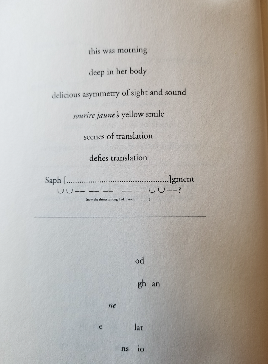 Kazim Ali_Joan Retallack, Afterrimages, poem