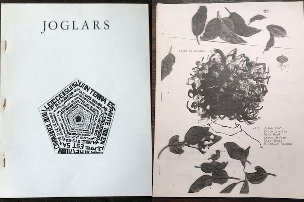 Joglars and Poems for Sunday magazines, covers.